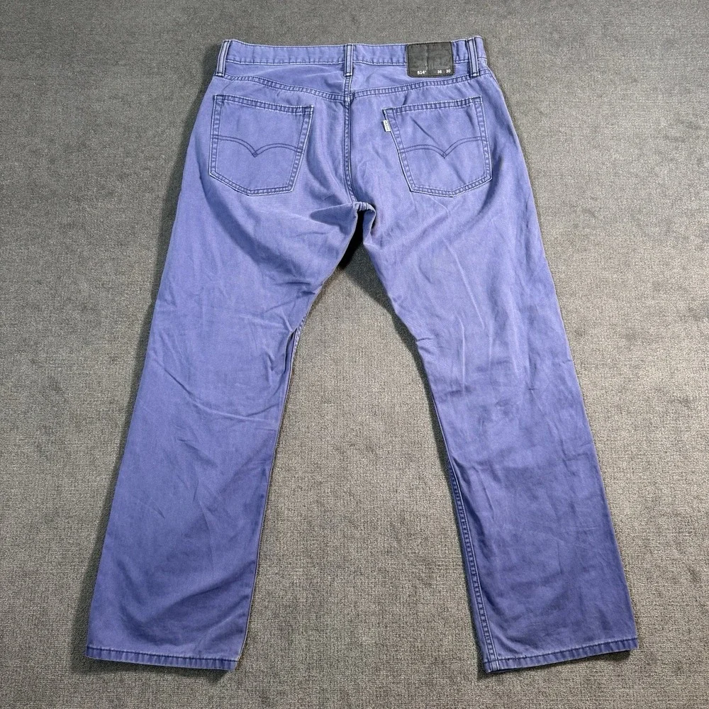 Levi's 541 Jeans Men's Size 36x30 Athletic Fit Purple Medium Wash Denim